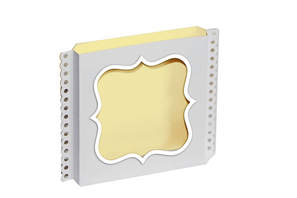 3D Cut out Window Card Shadow Box Frame